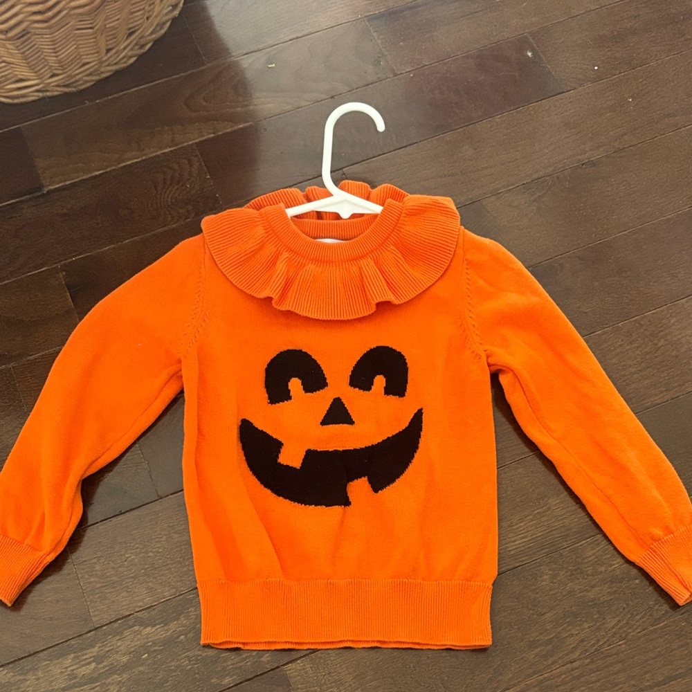 Little Stocking Company /Girlhood Jack- o’-Lantern Sweater